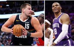 Russell Westbrook hồi sinh tại Sacramento Kings, sánh vai cùng Nikola Jokic ở chỉ số đặc biệt