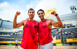 Rotar và Gauthier-Rat vượt qua đối thủ Đức trong trận tứ kết kịch tính