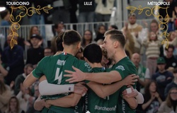 Tourcoing Bay đạt bước tiến lớn ở Ligue A bóng chuyền Pháp