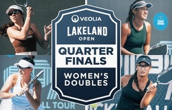 Waters – Bright và chị em nhà Kawamoto tái đấu ở chung kết đôi nữ Pickleball PPA Lakeland