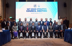 Khai mạc cuộc họp Hội đồng Điền kinh châu Á lần thứ 105 năm 2025