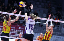 Vòng 7 giải bóng chuyền VĐQG Thổ Nhĩ Kỳ diễn ra đầy hấp dẫn