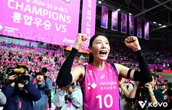 Kim Yeon-koung được vinh danh Cầu thủ của năm 2025