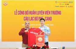 PVF CAND chính thức ra mắt HLV Nguyễn Thành Công