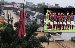 17 cầu thủ của CLB Songkhla phải cầu cứu vì mưa lũ: Bảng đấu U22 Việt Nam dời gấp về Bangkok?