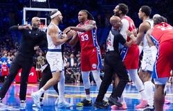 Một cầu thủ bị đuổi, 4 người nhận lỗi kỹ thuật trong vụ ẩu đả giữa Orlando Magic và Philadelphia 76ers