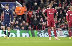 Liverpool lại thảm bại trên sân nhà, lặp lại kết cục tồi tệ sau hơn 70 năm