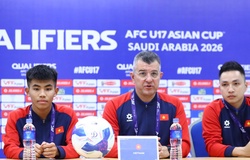 HLV Cristiano Roland hài lòng sau chiến thắng của U17 Việt Nam trước U17 Hồng Kông (TQ)