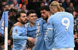 Bảng xếp hạng Ngoại hạng Anh sau khi Man City thắng ở phút bù giờ