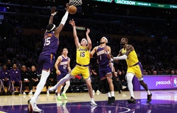 Lakers đứt mạch 7 trận thắng: LeBron James và Ayton mờ nhạt, Luka Doncic dính 9 turnover