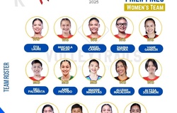 Bóng chuyền nữ Philippines chốt đội hình mạnh nhất cho SEA Games 33