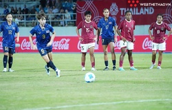 ĐT nữ Thái Lan đè bẹp Indonesia 8-0 ngày ra quân bóng đá nữ SEA Games 33