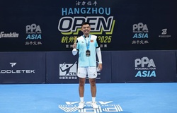 Lý Hoàng Nam trở thành nhà vô địch giải pickleball lớn nhất châu Á