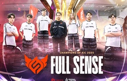 Chung kết AIC 2025: Full Sense trở thành tân vương của Liên Quân Mobile thế giới