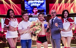 Lưu Đức Mạnh tung cú đá thần sầu, hạ gục cao thủ Hàn Quốc ở AFC 39