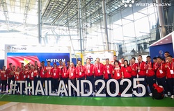 Đoàn thể thao Việt Nam chính thức đặt chân đến Thái Lan, sẵn sàng cho SEA Games 33