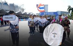 Áo tuyển Thái Lan gây sốc vì… logo SEA Games gắn ngược