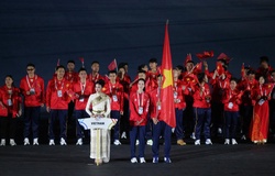 Những hình ảnh của đoàn thể thao Việt Nam tại lễ khai mạc SEA Games 33