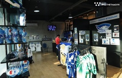 Một góc nhỏ xinh xắn ở sân đấu mang đến may mắn cho đội tuyển nữ Việt Nam