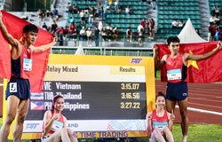 Điền kinh Việt Nam trả nợ kỷ lục Thái Lan nội dung 4x400m SEA Games
