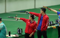 Trực tiếp SEA Games 33 sáng ngày 15/12:  Thu Vinh - Quang Huy giành HCB bắn súng
