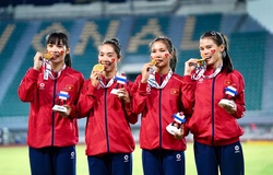 Những “cô gái vàng” 4x400m tiếp sức nữ suýt phá kỷ lục SEA Games