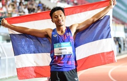 "Thần đồng" điền kinh Thái Lan Puripol Boonsorn lập kỷ lục mới sau khi giành 3 HCV SEA Games