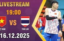 Link trực tiếp bóng chuyền SEA Games 33 hôm nay 16/12: Việt Nam vs Thái Lan