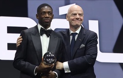 Dembele giành giải The Best với 50 điểm, vượt qua Lamine Yamal và Mbappe