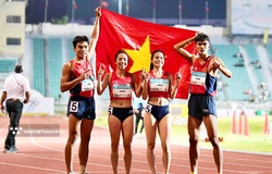 Đội tuyển điền kinh Việt Nam nhận "mưa tiền thưởng" chiều nay