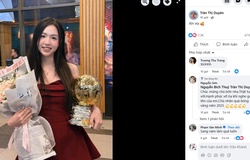 Hotgirl Trần Thị Duyên “xin vía” Quả bóng Vàng của Bích Thùy