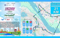 Chi tiết bản đồ đường chạy Giải bán marathon Quốc tế Việt Nam (VIHM) 2026 tài trợ bởi Herbalife
