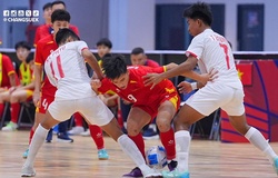 U16 futsal Việt Nam thua Myanmar ở trận tranh hạng ba Đông Nam Á 2025