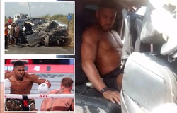 Anthony Joshua gặp tai nạn xe hơi tại Nigeria, hai bạn thân thiệt mạng