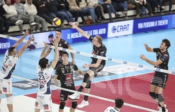 Piacenza và Trento giành chiến thắng ở lượt trận mở màn vòng 14 SuperLega Italia