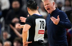 HLV Steve Kerr nổi cơn thịnh nộ, bị đuổi trong trận thua 1 điểm của Warriors trước Clippers