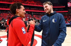 Luka Doncic nói gì khi "kỳ phùng địch thủ" Trae Young rời Atlanta?