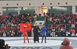 Lò Thị Phung càn quét giải Vô địch MMA Châu Á giành huy chương vàng