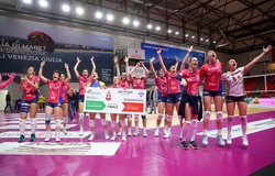 CDA Volley Talmassons FVG viết nên lịch sử, hiên ngang vào chung kết Coppa Italia