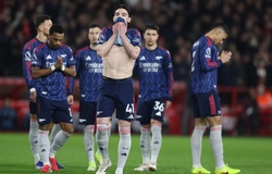 Bảng xếp hạng Ngoại hạng Anh vòng 22 sau khi Arsenal bị cầm chân