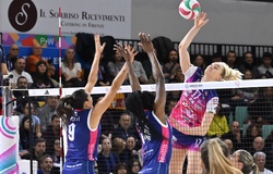 Scandicci thắng nghẹt thở 3-2 trước Novara, giữ vững nhịp điệu ở Serie A1