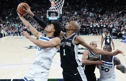 Anthony Edwards ghi 55 điểm vẫn bất lực trước Wembanyama trong màn so tài đỉnh cao NBA