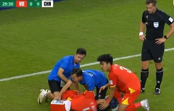 HLV Kim Sang Sik lo lắng với chấn thương của Hiểu Minh