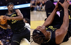 Jimmy Butler dính chấn thương đầu gối ghê rợn, Golden State "nín thở" mong chờ tin tốt