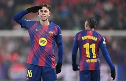 Fermin Lopez bất ngờ trở thành chân sút số 1 của Barcelona ở Champions League