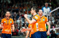 Ljubljana giành chiến thắng đầu tiên tại bảng A CEV Champions League