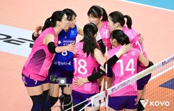 Heungkuk Life toàn thắng sân nhà, leo lên vị trí thứ hai BXH bóng chuyền Hàn Quốc