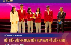 Đội hình chạy tiếp sức 4x400m hỗn hợp nam nữ lên ngôi ở Cúp Chiến thắng 2025 sau "màn trả nợ ngọt ngào"