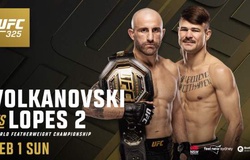 Trực tiếp UFC 325: Alexander Volkanovski vs. Diego Lopes 2