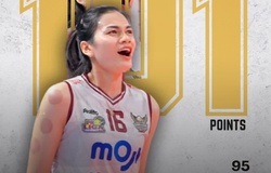 Vi Thị Như Quỳnh ghi 101 điểm sau 7 trận ProLiga Indonesia, dẫn đầu Medan Falcons